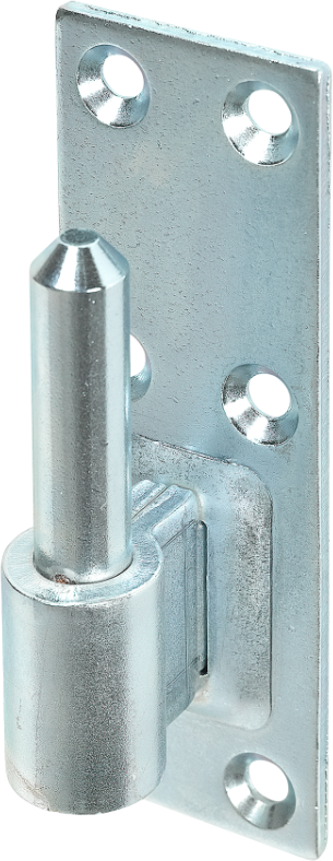 SANER Aufschraubkloben ø14mm, 130x45x28mm, verzinkt - Türscharniere, Türbänder