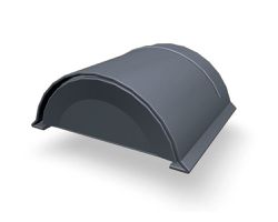 PREFA Jet-Lüfter-Vorkopf stucco 43 P.10 Steingrau 110614 - PREFA Dachsysteme