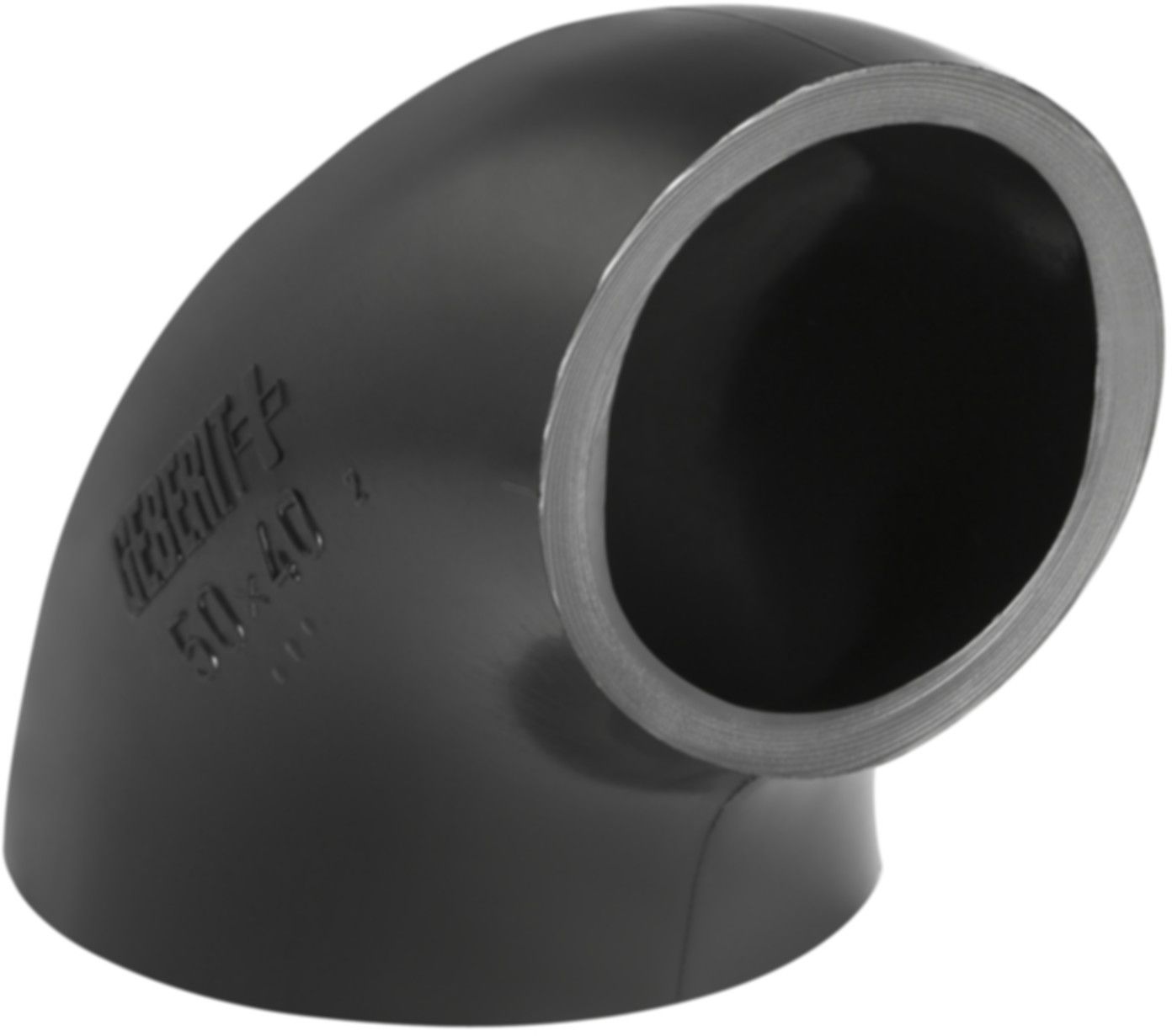 Bogen 90° reduziert 364.874.16.1 d 63 / 56mm - Geberit-PE-Formstücke
