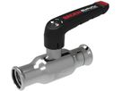 Press-Kugelhahnen kurze Spindel Fullflow BF201001 DN 10 / 15mm - Ballofix/Broen-Armaturen