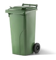 Kleincontainer aus Polyethylen 120L, grün - Container