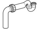Ablaufventil für Duschwannen glanzverch. 11/2" 152.301.21.1 - Geberit-Sifon + Apparateanschlüsse