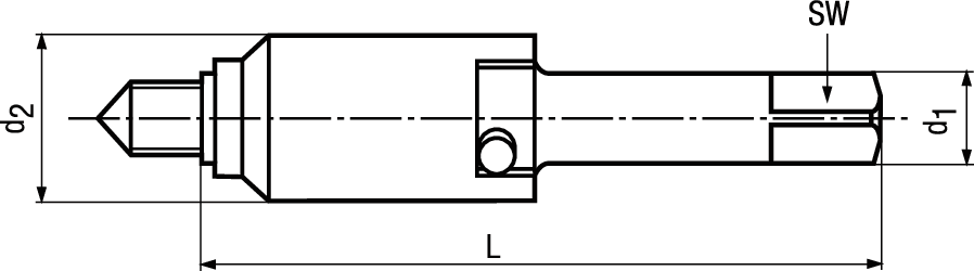 Eindrehwerkzeug Ensat® Typ 620 BN1182 M2,5 - Bossard Schrauben