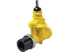 PE-Einschweiss-Schieber für Gas 2529 d 63mm - ZAK - Hawle Hausanschluss- und Anbohrarmaturen