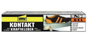 UHU Kontakt-Kraftkleber, tropffrei 120g, in Tube, Gel - Kleben