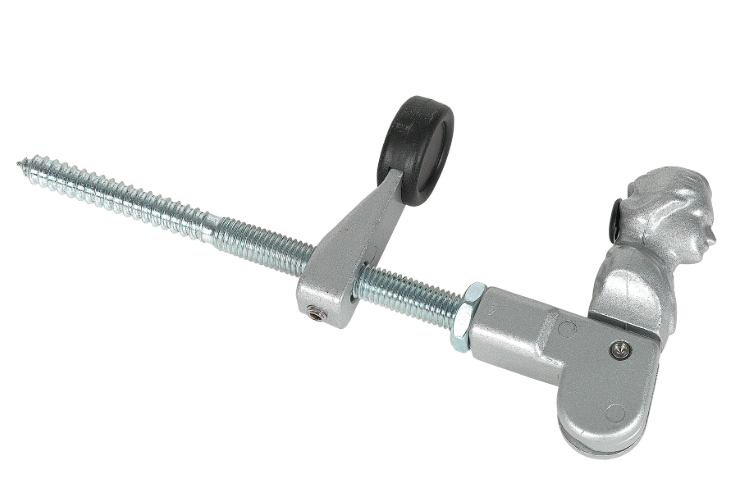 SANER Jalousierückhalter, Alu/Stahl DxL= M10/10x150mm, verzinkt - Jalousiebeschläge