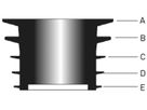 Rückstaudichtung Universal Ø 95 Anschlussbereich 105 - 111mm 6-SR0012 - SCHACO Entwässerungstechnik