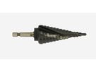 TIVOLY Stufenbohrer HSS tialN Shock Series Schaft 6.35 , 4-6-8-10-12-14-16-18-20-22-24-26-28- - Bohren
