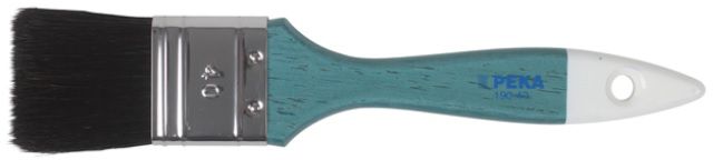 Lackierpinsel 75mm mit Edelstahlfassung für lösungsmittelhaltige Lacke und Lasuren - Malerwerkzeuge