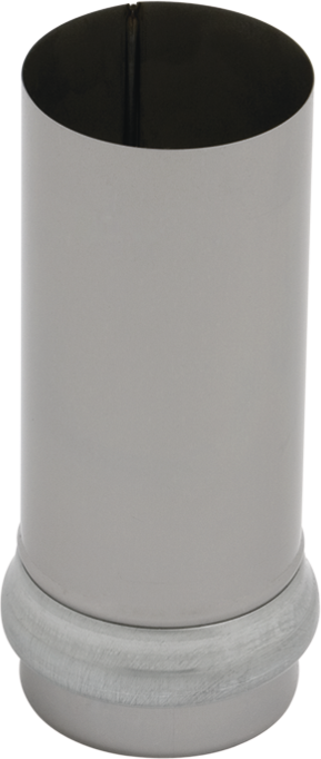Schiebestücke 50 cm 100/110 mm 271 "Strubline" - Cr-Ni Spenglereihalbfabrikate
