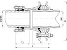 Verbinder   Synoflex/System 2000         7235 DN 300 (313-356mm) / d 315mm - Hawle Synoflex