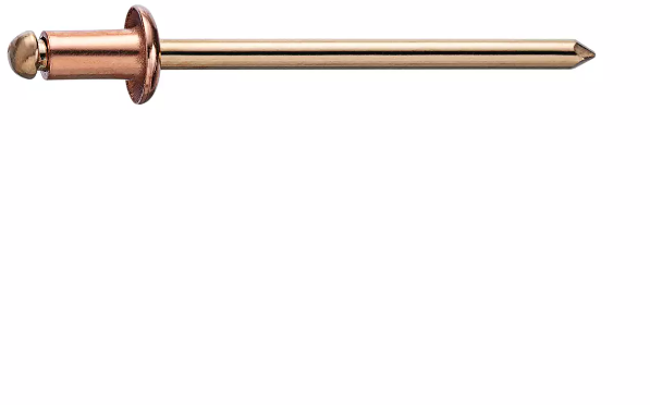 GESIPA Spenglerniete Flachrundkopf Kupfer/Bronze 3,2x8 - Gesipa-Nieten