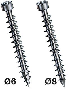 Zyl-Schraub-SPAX® I-6rd st WIROX® BN21236 6 x 140 (T30) - Bossard Schrauben
