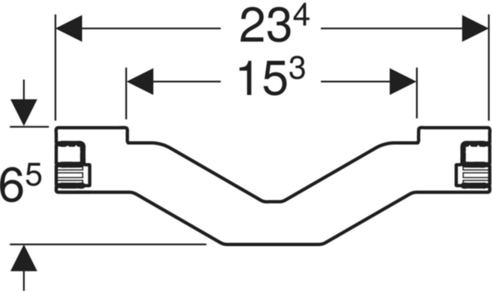Träger für Einlegerohrschelle 308.935.00.1 Pack à 10 Stück - Geberit-Dämmung / Brandschutz