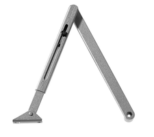 GEZE Normalgestänge zu TS 2000 V + TS 4000 silber, ohne Feststellung - Türöffner, Türschliesser, Türfeststeller