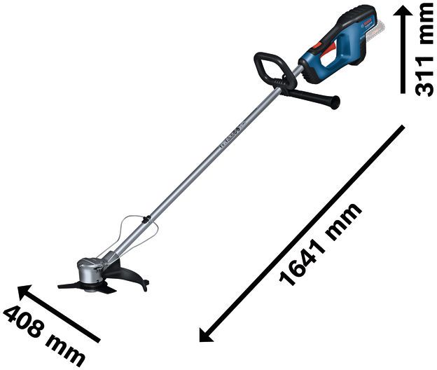 Akku-Freischneider GFR 18V-23 18V , inkl. Fadenspuhle + Schultergurt, 76dB - Bosch Elektrowerkzeuge