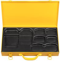 REMS Stahlblechkasten mit Einlage 574516, für Z1 und 6 Pressringe - Sanitärwerkzeuge