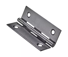 Hettich Scharnier Stahl schwarz, 50 x 30 x 1.2mm, à 2 Stk - Diverse Möbelbeschläge und Zubehör