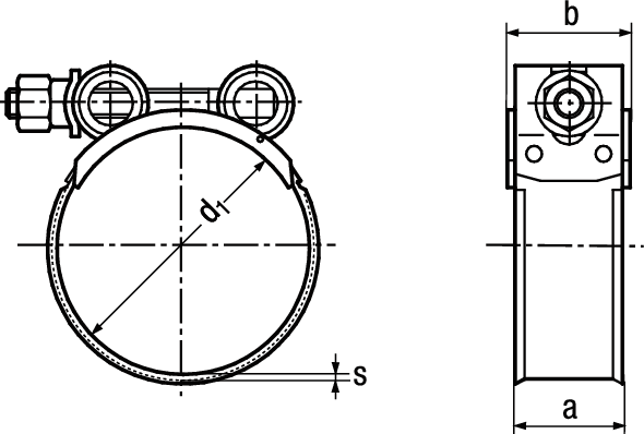 MIKALOR SUPER W1 St vz BN20566 Ø 52 - 55 - Schläuche, Schlauchbriden