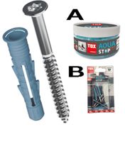 TOX Aqua Stop Pro Abdichtender Allzweckdübel mit L BN51029 Ø6x38 / 014271011 à 40 - Bossard Schrauben