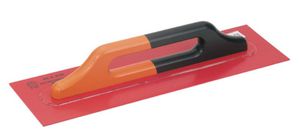 Traufel, Kunststoff, nietenlos L= 480mm, B= 140mm, mit Holzgriff - Bauwerkzeuge