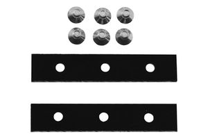 STUBAI Ersatzbacken zu Falzzangen PVC 2820 , 2x Kunsts. Backen + 6 Schrauben - Spenglerwerkzeuge