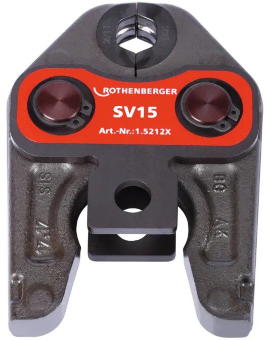 ROTHENBERGER Pressbacken Standard 015212x , SV 15 , Metall - Sanitärwerkzeuge