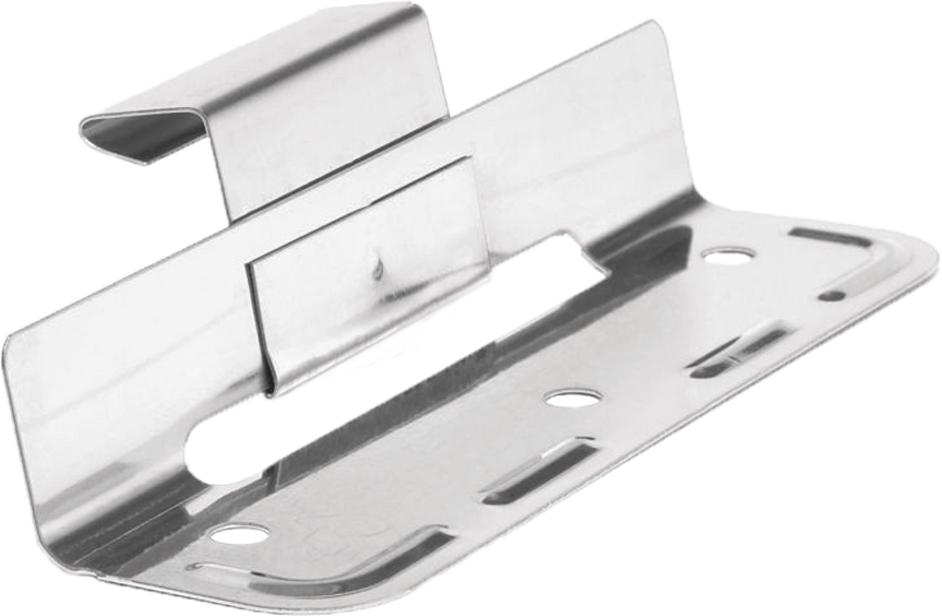 Schiebeh.vorm. Inox Nr.6 Falzhöhe 25mm für Winkel- und Maschinenf.2-teilig 723 - Haften für Blechdach