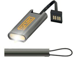 FORTEC Flash micro R, LED-Akku-Arbeitsleuchte 7.5-75 Lumen, IP20, Leuchtdauer 15 min-2.5 Std. - Lampen, Leuchten