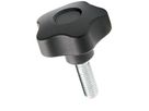 Sterngriffe Elesa® VCT.p BN14134 69973VCT.50p-M10x3 - Bossard Schrauben