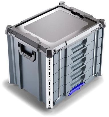 L-BOXX CONTRACTOR Large 5 Drawer Tool Box Aufbewahrungssystem, 559 x 432 x 476 - Werkzeugkoffer,Sortimentskoffer,Behälter