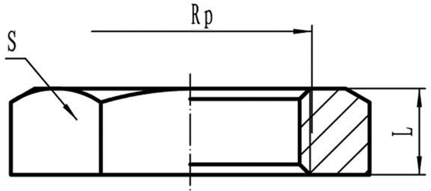 Inox-Kontermutter 1310 21/2" - Rostfreie Gewindefittings