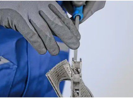 Feile Vierkant, mit Heft PF 1142, L= 250mm, Hieb 2 (Halbschlicht) - Feilen, Bürsten