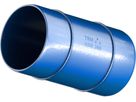 Glattrohr mit 2 Schweisswulsten L=400mm DN 100 - TRM Swiss Steckmuffenformstücke VRS-T