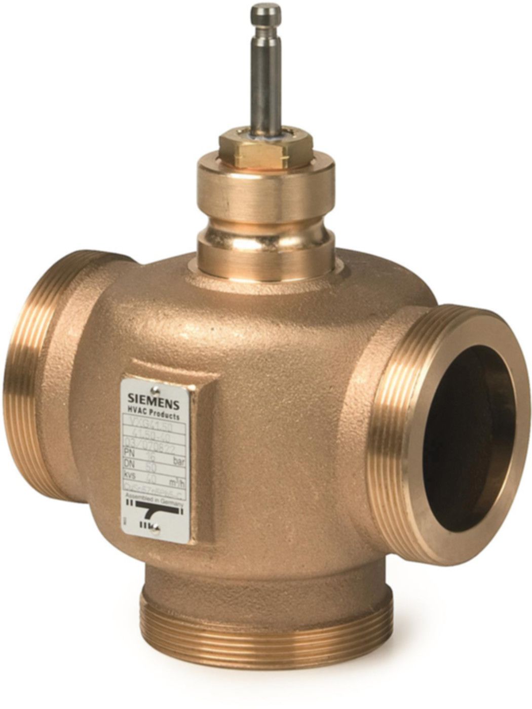 Dreiwegventil 1/2" VXG 41.1301 kvs 1.6 25- 130°C - Siemens Steuerungen