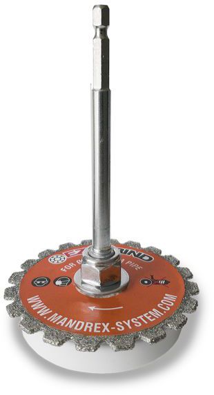 MANDREX Diamant-Rohrschneider EZYGrind Ø90-150mm , für PVC- und HDPE-Rohre - Bohren
