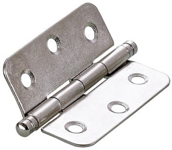 Hettich Zierscharnier vernickelt, 50 x 40mm, à 2 Stk - Diverse Möbelbeschläge und Zubehör