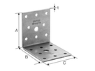 SIMPSON Winkelverbinder AB55 65x65x55x2.5mm, verzinkt - Holzverbinder