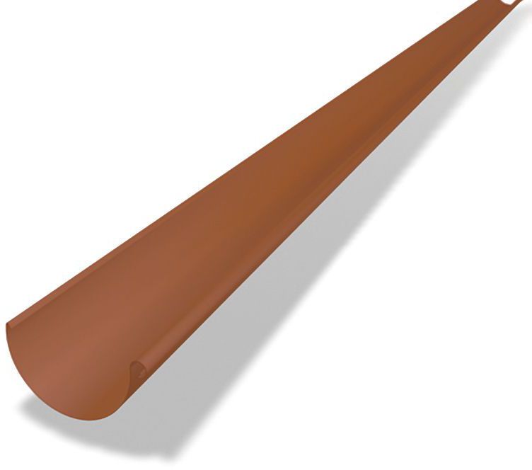 PREFA Hängerinne à 6 M 250 mm Ziegelrot 25309904 - PREFA Dachentwässerungssysteme