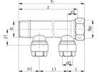 Verteiler 1fach 3/4"-16 3270 760 857 061 (760 853 189) - GF Instaflex-Klemmprogramm