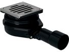 Bodeneinlauf Varino horizontal 50/63mm 388.030.00.1 nicht siphoniert - Geberit-PE-Formstücke