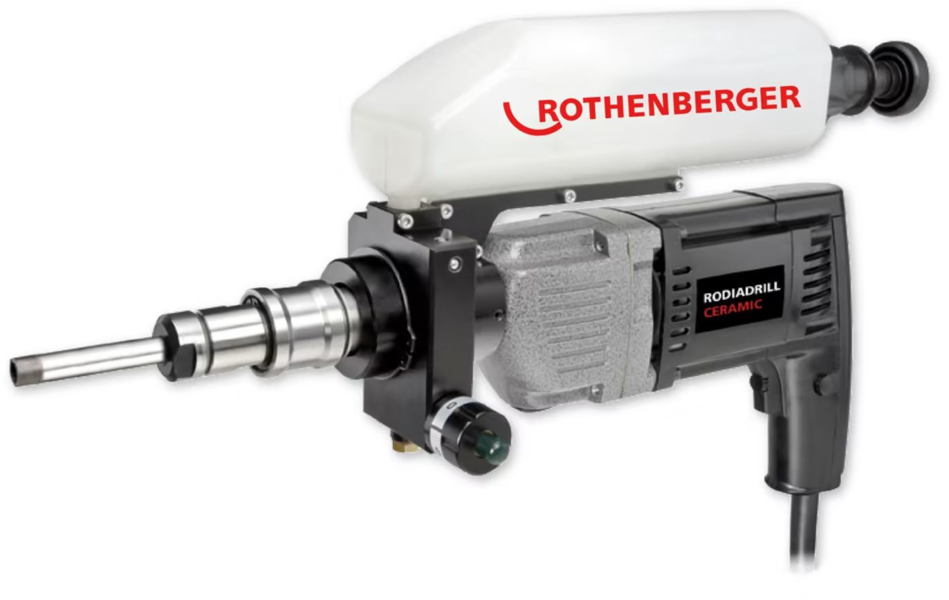 ROTHENBERGER RODIADRILL® Nassbohrmaschine Set FF40150Z, Ø 6-67mm, 230V, 800W - Sanitärwerkzeuge
