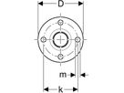 Flansch m/Steckende PN10/16 35mm 23786 - Mapress-Heizungs-Formstücke