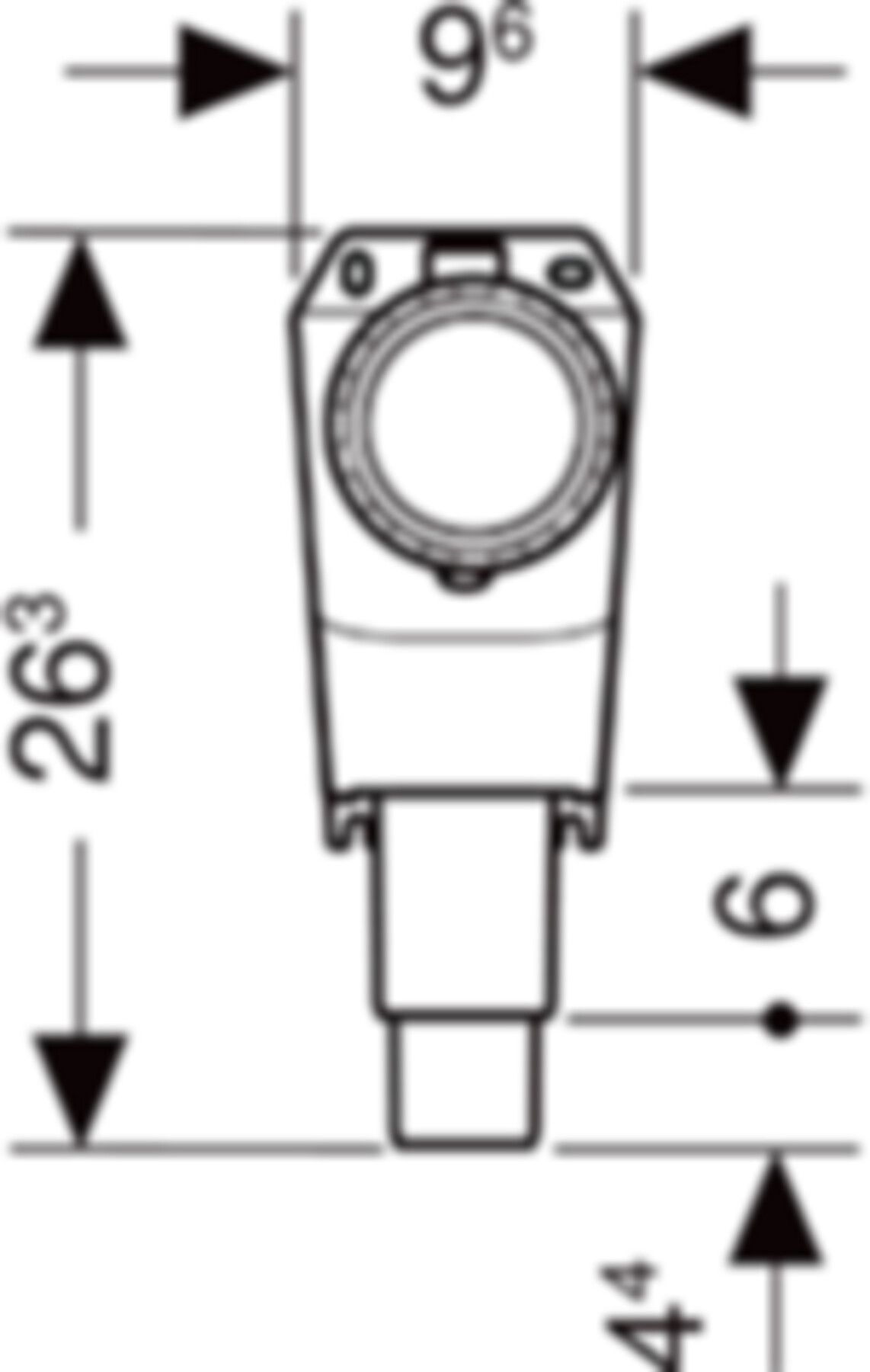 Hygienespülung HS01 50/40mm 1/2" 616.290.00.1 - Geberit Systemventile / Armaturen