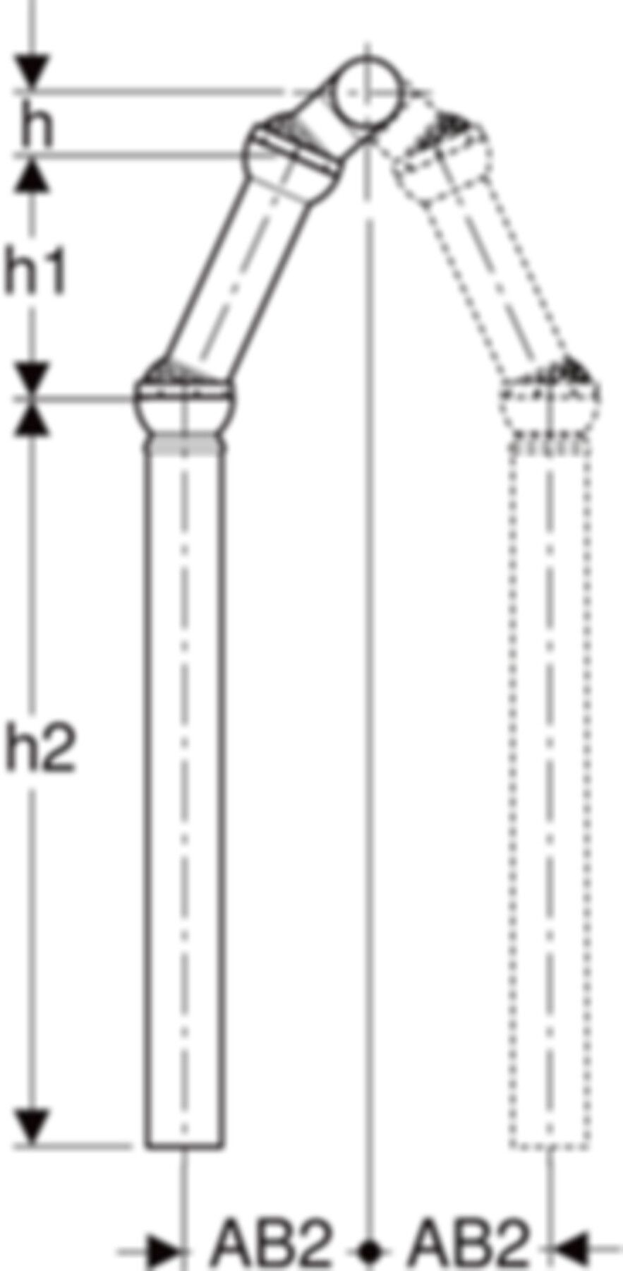 PE Flex-Anschluss D=56 363.009.16.1 - Geberit-PE-Formstücke