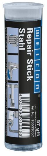 WEICON Repair-Stick, Stahl, d'grau 115g, -35°C bis +120°C - Schmieren