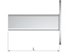 Schienenkonsolen R7 L=400mm 71696 für Schiene R7 - Flamco-Rohrschellen