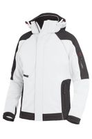 FHB WALTER Softshelljacke weiss-anthrazit Gr. 2XL - Textilien