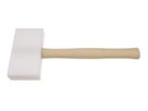 STUBAI Spengler-Kunststoffhammer eckig 2785 , 155x85x35mm mit eschenstiel - Spenglerwerkzeuge