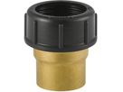 Stutzen mit Verschraubung zum Einlöten d 56mm - 54mm 359.330.00.1 - Geberit-PE-Formstücke